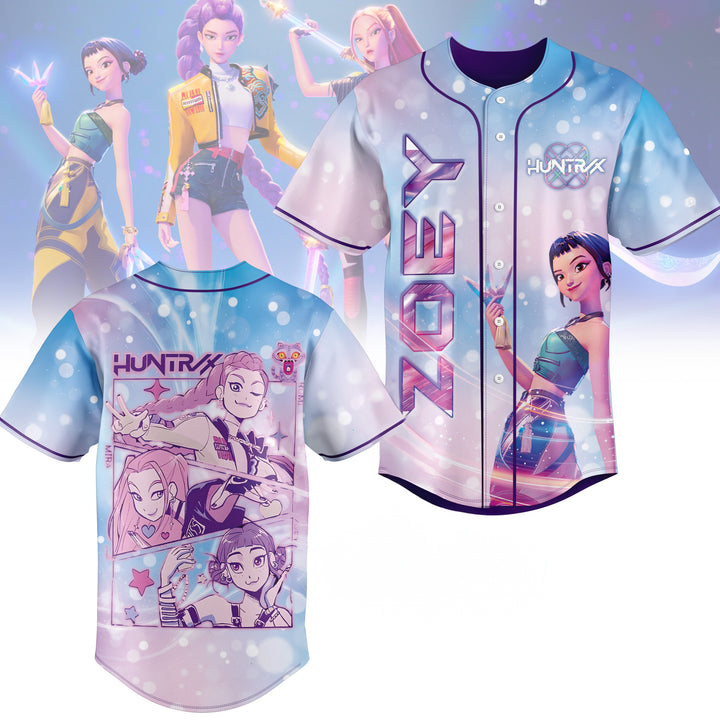 Demon Hunters Huntrix Baseball Jersey