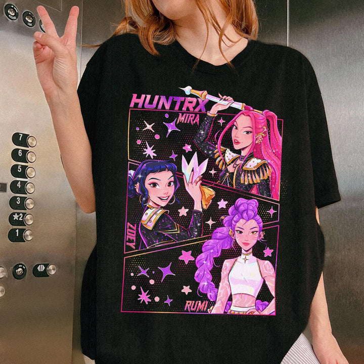 Demon Hunters Huntrix Crew Neck T-shirt