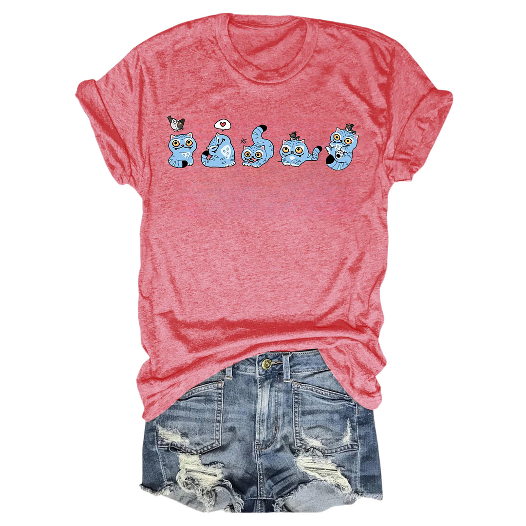 Kpop Demon Hunters Tiger Crew Neck T-shirt