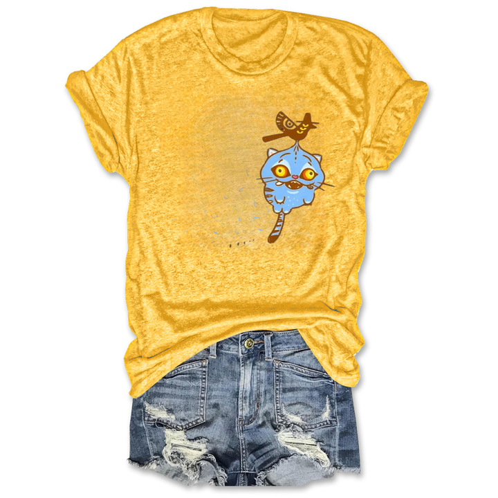 Kpop Demon Hunters Tiger Crew Neck T-shirt