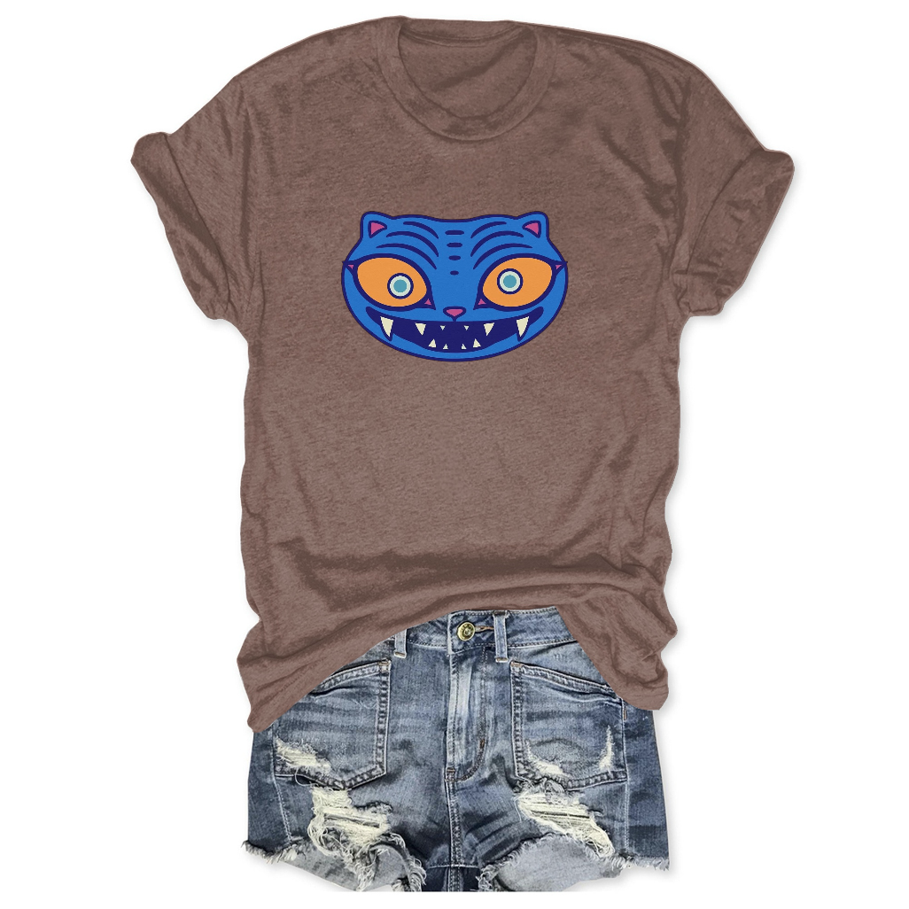 Kpop Demon Hunters Tiger Crew Neck T-shirt