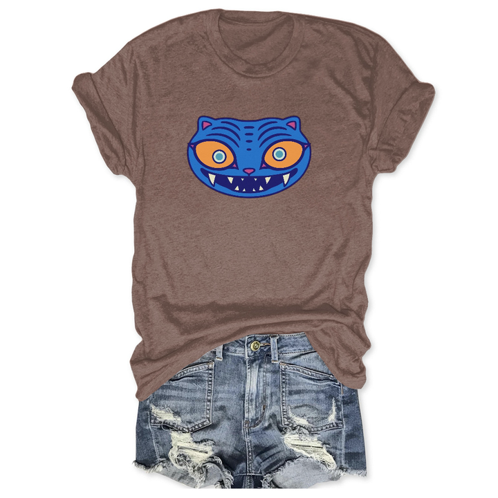 Kpop Demon Hunters Tiger Crew Neck T-shirt