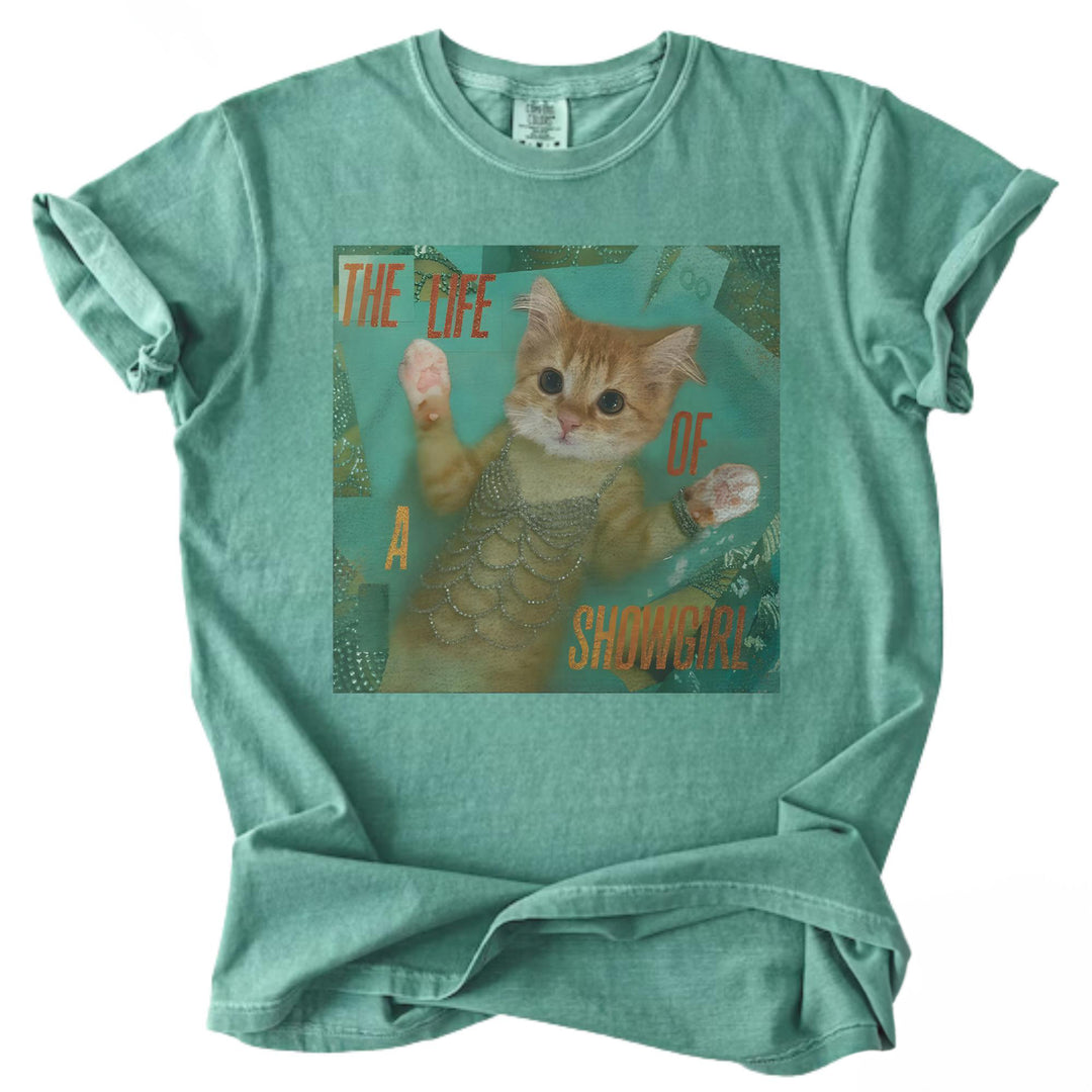 Kitty The Life Of A Showgirl Crew Neck T-shirt