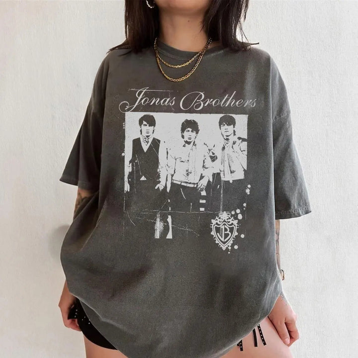 Vintage Jonas Brothers Crew Neck T-Shirt