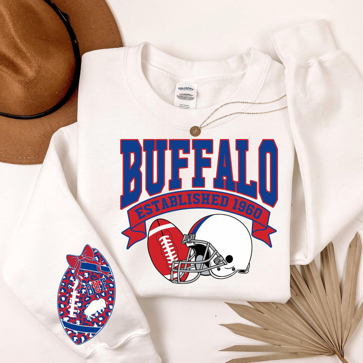 Buffalo Bills Footbal Long Sleeve Casual Top