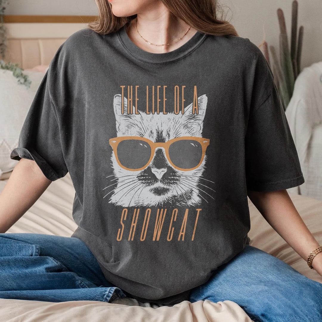 The Life Of A Showcat Crew Neck T-shirt