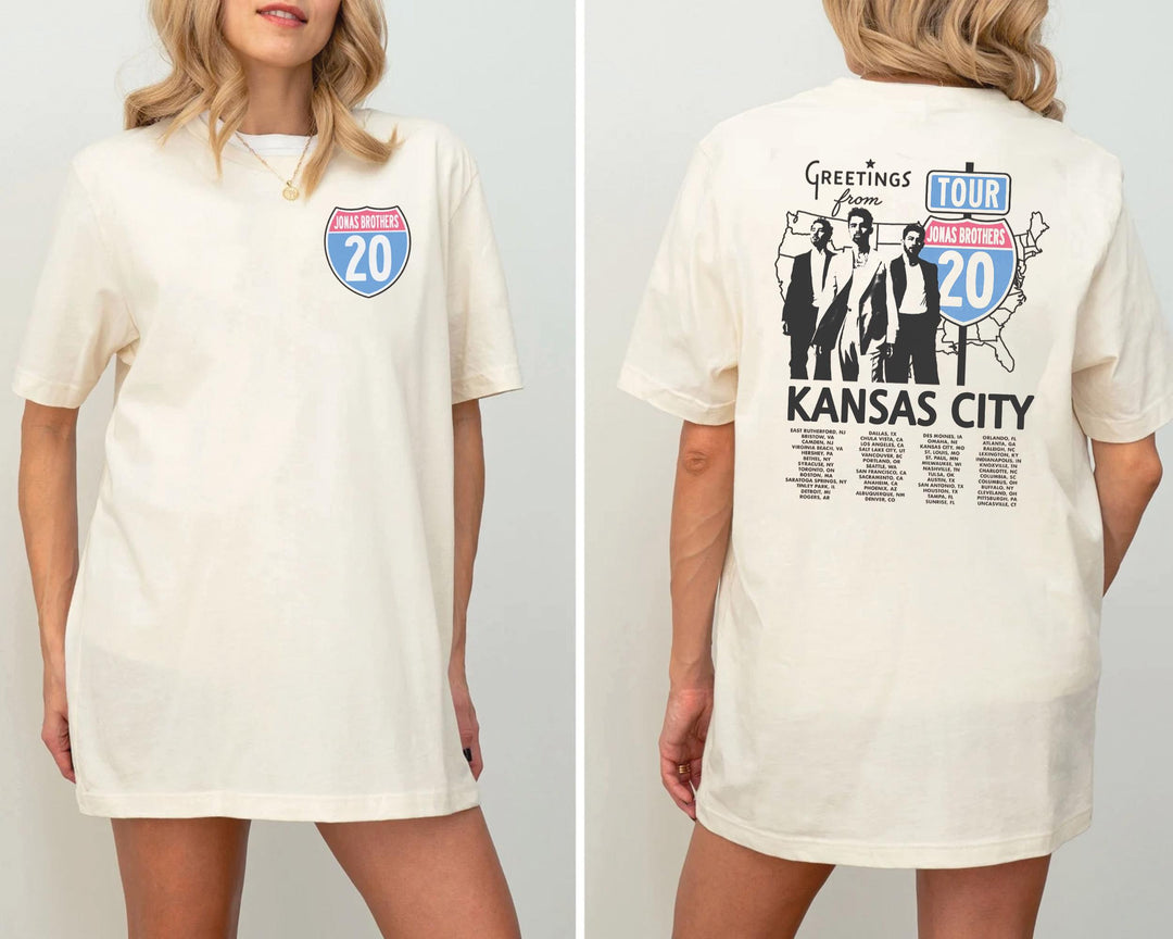 Jonas Brothers From Hometown Crew Neck T-shirt