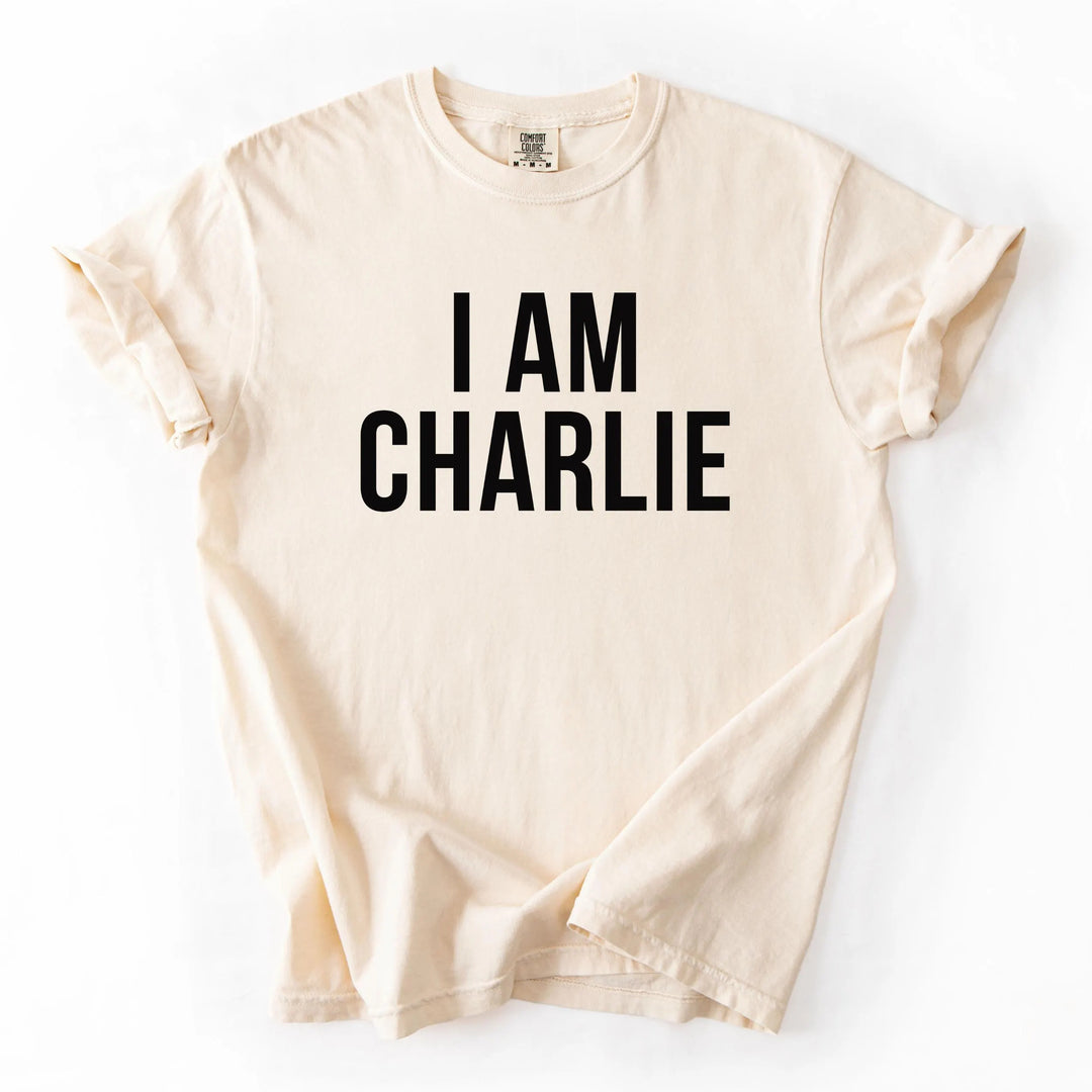 Justice for Charlie Kirk Crew Neck T-shirt