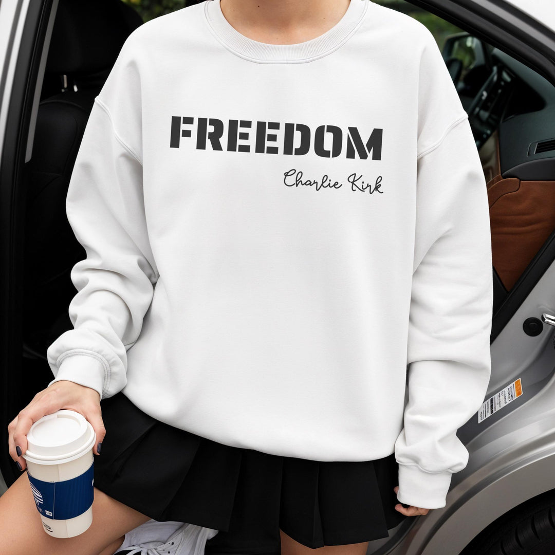 Justice for Charlie Kirk Long Sleeve Casual Top