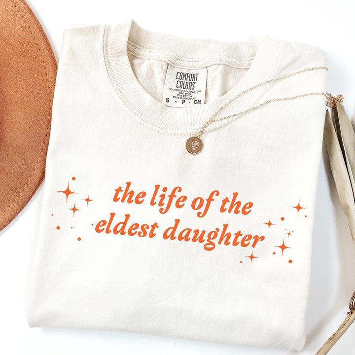 The Life Of The Eldest Daughter Crew Neck T-shirt