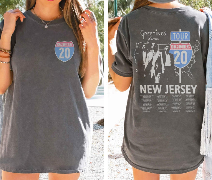 Jonas Brothers From Hometown Crew Neck T-shirt