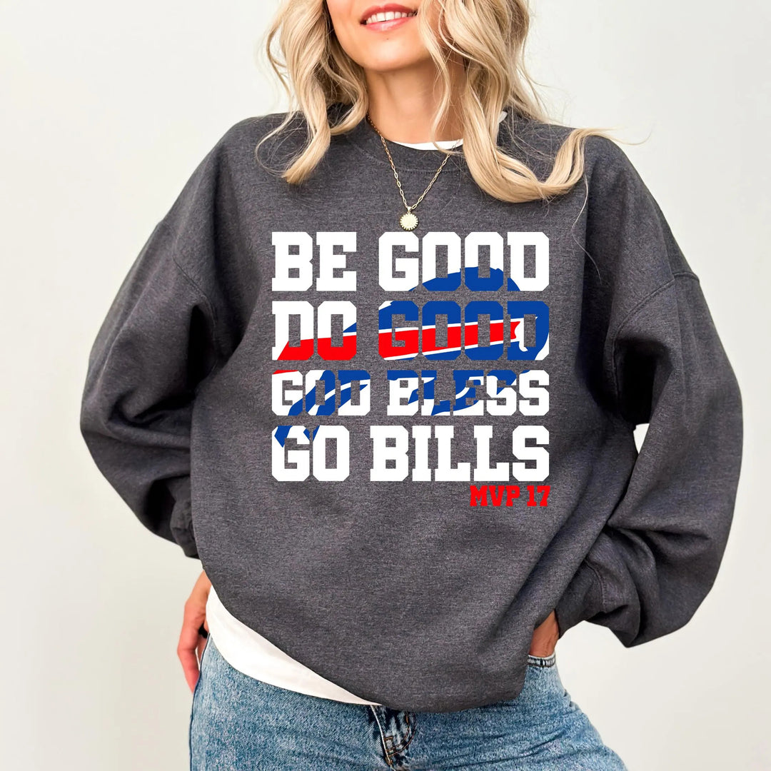 Be Good Do Good Game Day Long Sleeve Casual Top