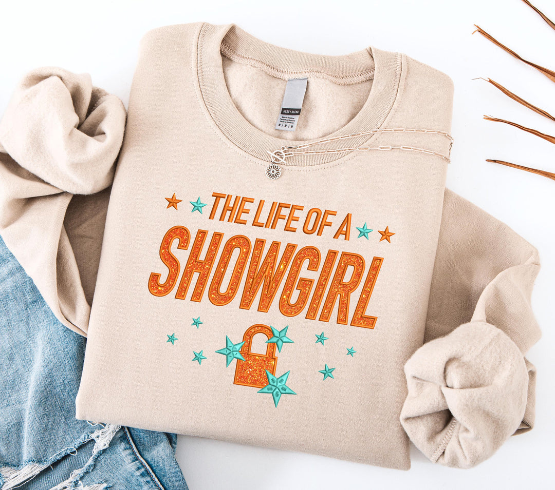 The Life Of A Showgirl Long Sleeve Casual Top