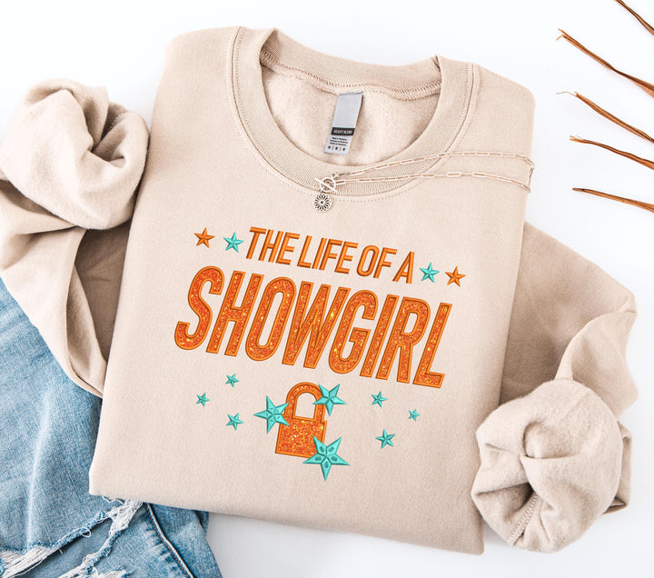 The Life Of A Showgirl Long Sleeve Casual Top