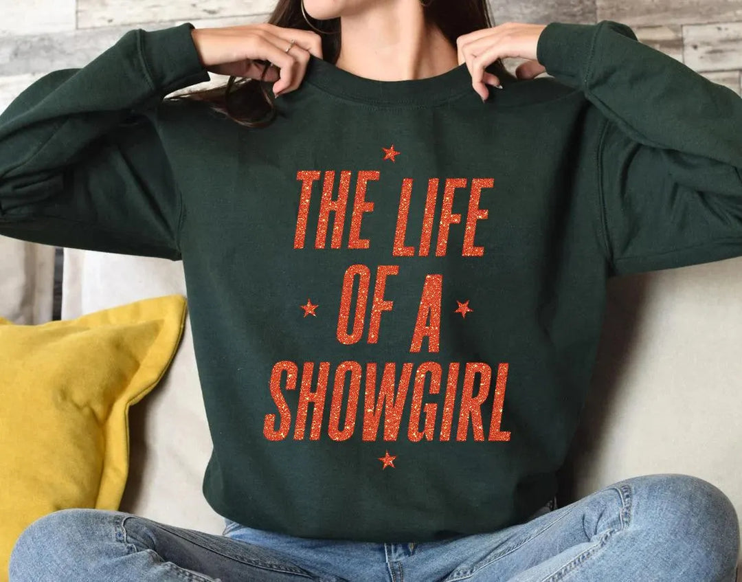 The Life Of A Showgirl Long Sleeve Casual Top
