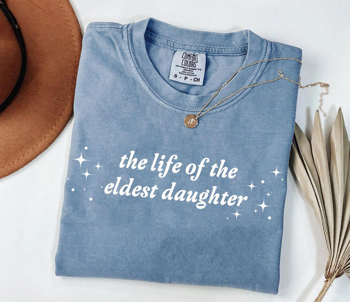 The Life Of The Eldest Daughter Crew Neck T-shirt