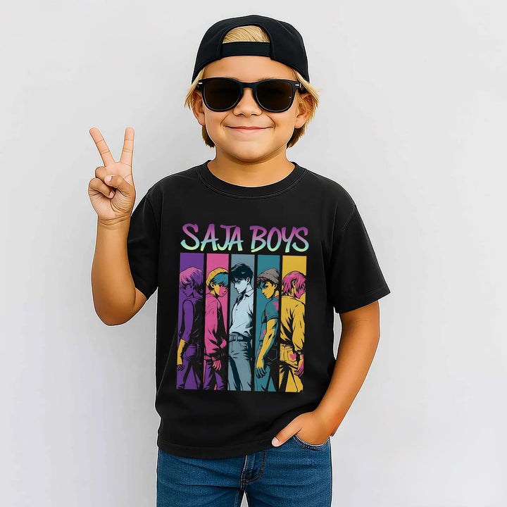 Saja Boys Demon Hunter Children's Cotton T-Shirts
