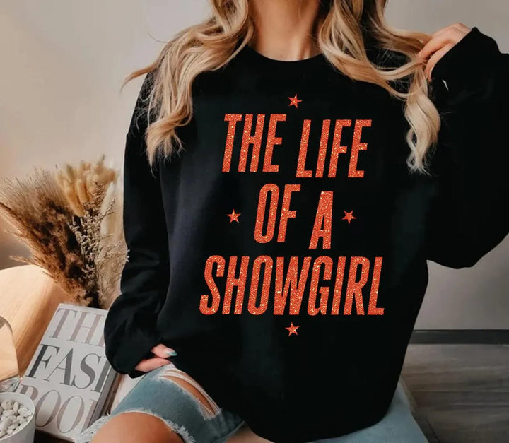 The Life Of A Showgirl Long Sleeve Casual Top