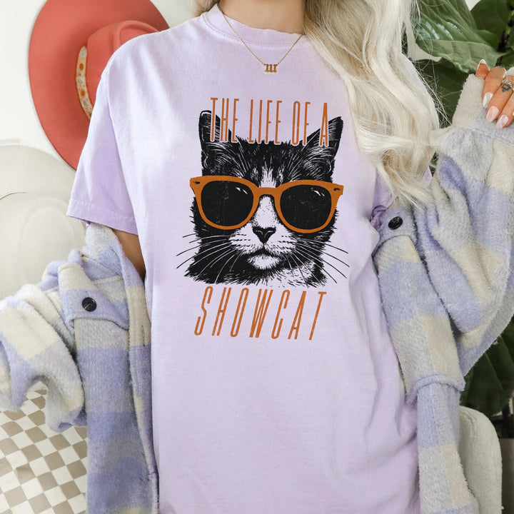 The Life Of A Showcat Crew Neck T-shirt
