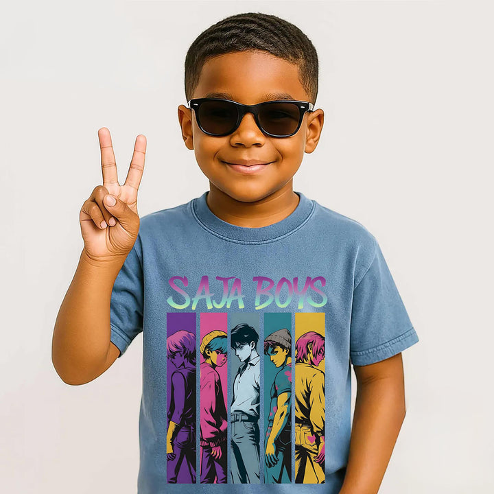 Saja Boys Demon Hunter Children's Cotton T-Shirts