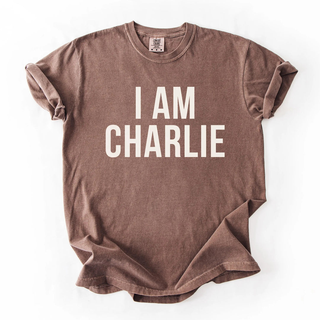 Justice for Charlie Kirk Crew Neck T-shirt