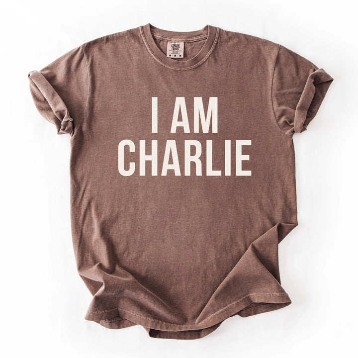 Justice for Charlie Kirk Crew Neck T-shirt