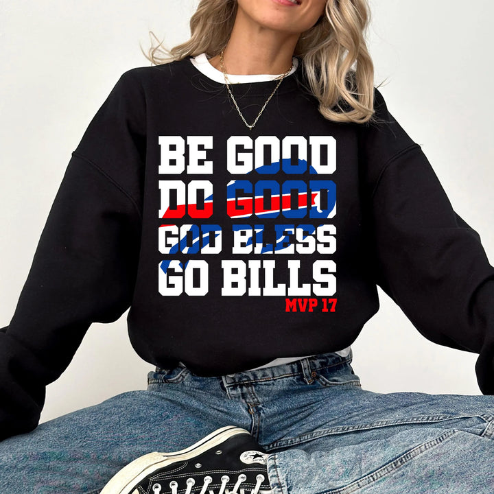 Be Good Do Good Game Day Long Sleeve Casual Top