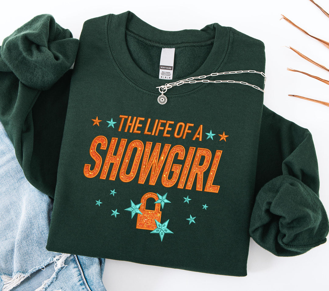 The Life Of A Showgirl Long Sleeve Casual Top