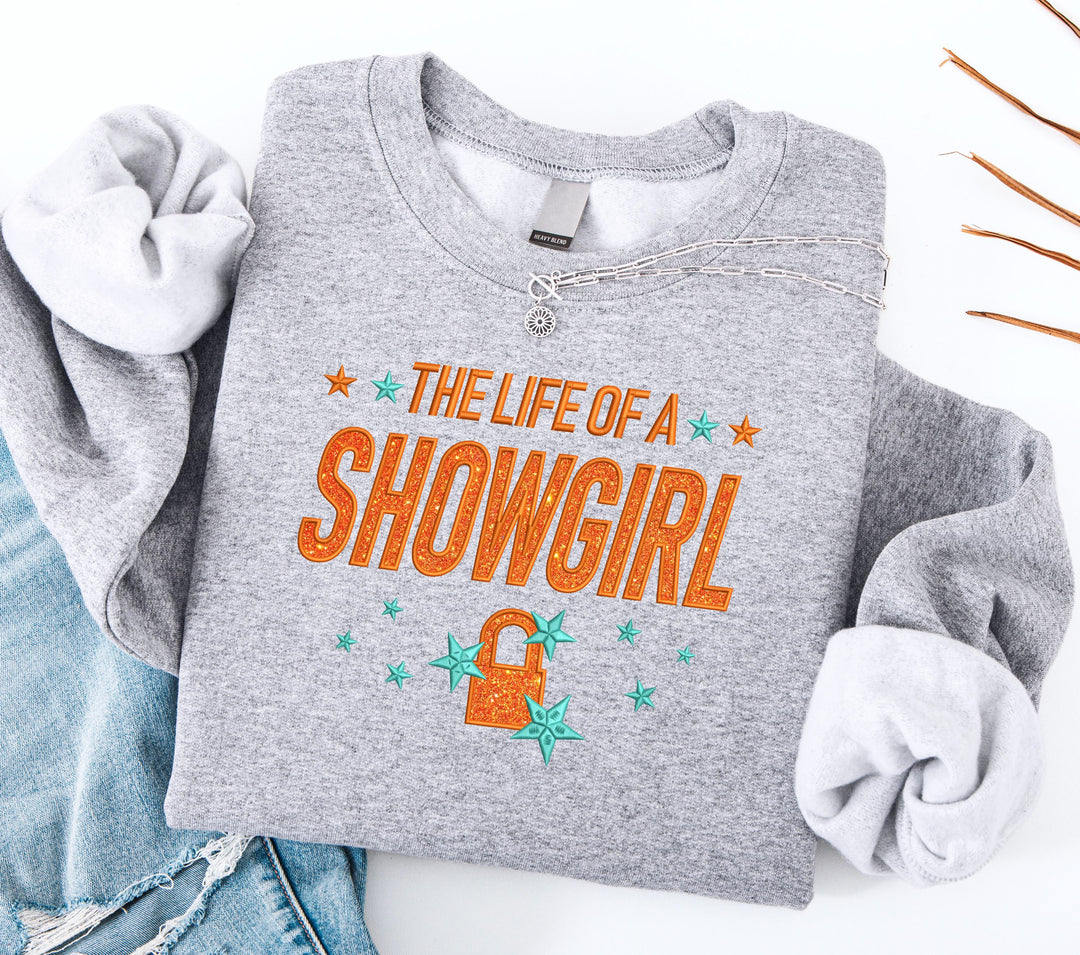 The Life Of A Showgirl Long Sleeve Casual Top
