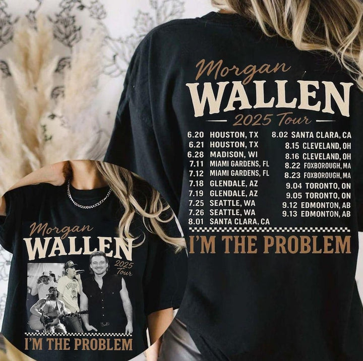 I’m The Problem Tour 2025 Concert Morgan Wallen T-Shirt