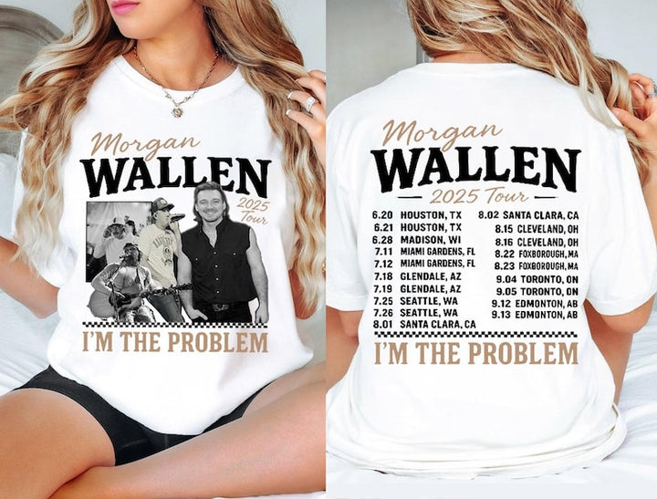 I’m The Problem Tour 2025 Concert Morgan Wallen T-Shirt