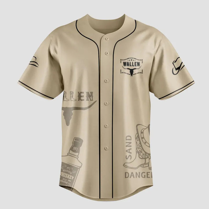Morgan Wallen "I'm The Problem" Tour 2025 Concert Baseball Jersey