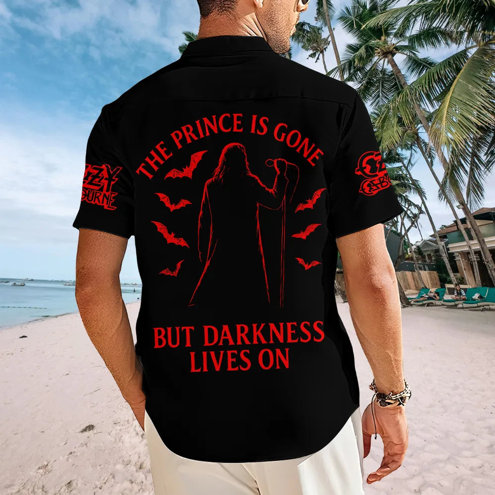 Ozzy Osbourne Short Sleeve Button Down Shirt