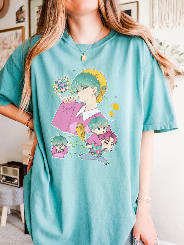 Saja Boys Demon Hunter Retro Crew Neck T-shirt