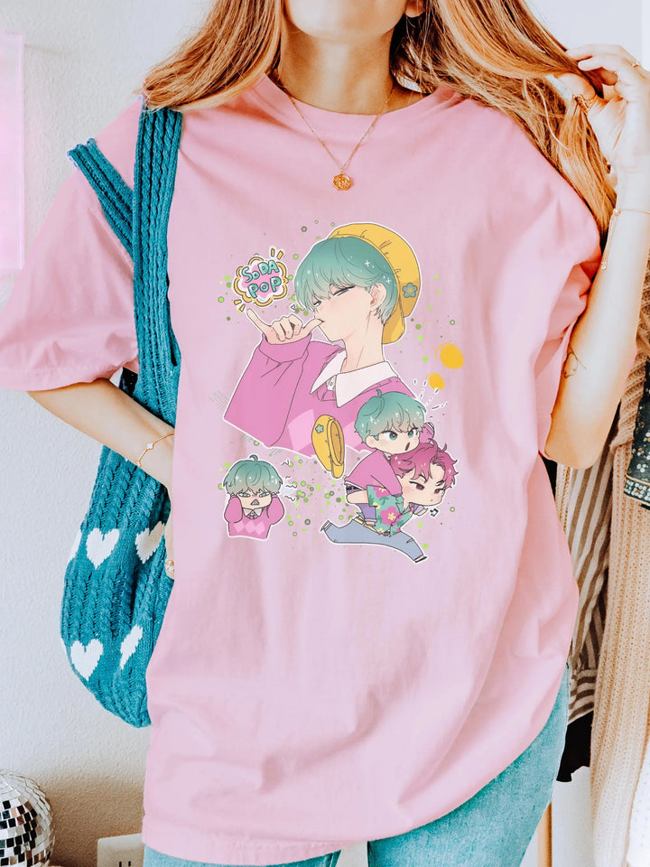 Saja Boys Demon Hunter Retro Crew Neck T-shirt