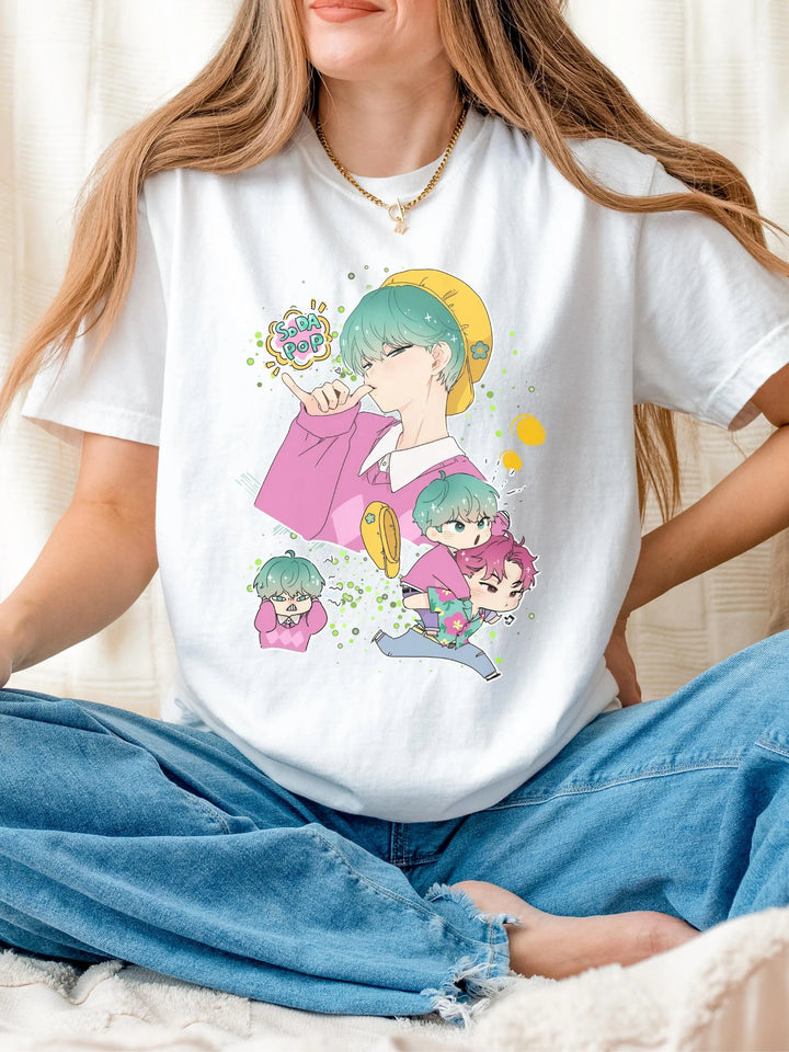 Saja Boys Demon Hunter Retro Crew Neck T-shirt
