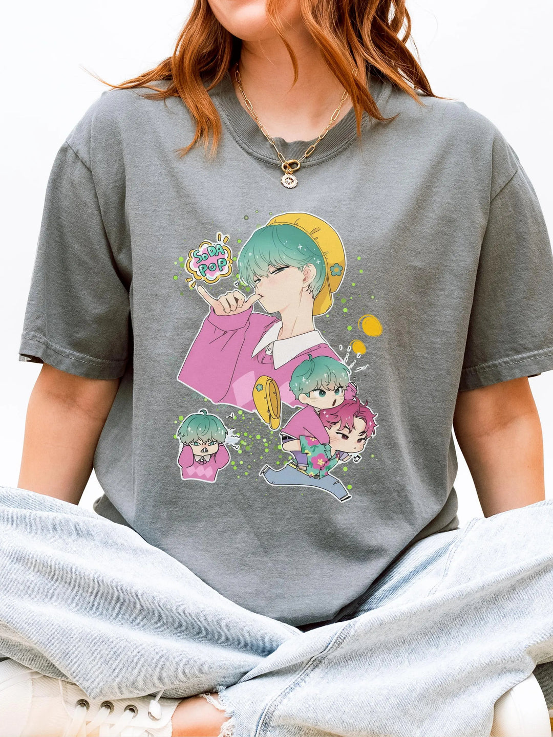 Saja Boys Demon Hunter Retro Crew Neck T-shirt