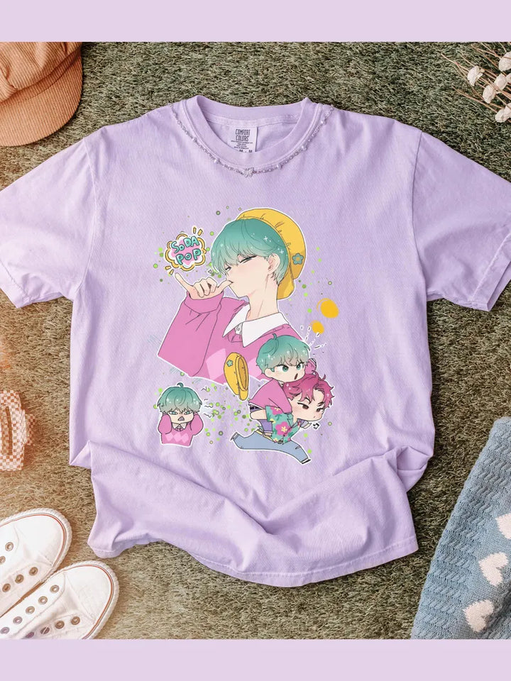 Saja Boys Demon Hunter Retro Crew Neck T-shirt
