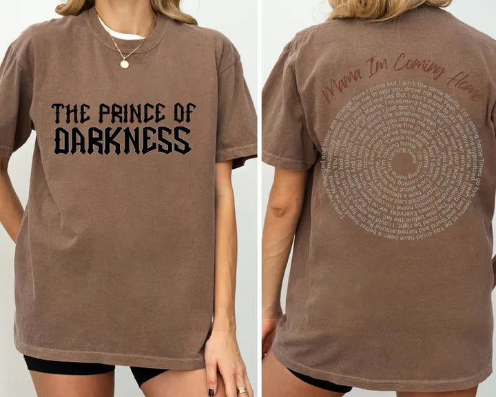 The Prince of Darkness Crew Neck T-shirt