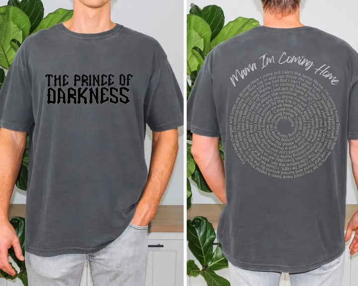 The Prince of Darkness Crew Neck T-shirt