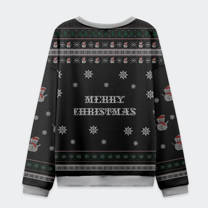 Funny Cat: Unleash Holiday Chaos Christmas Ugly Sweatshirt