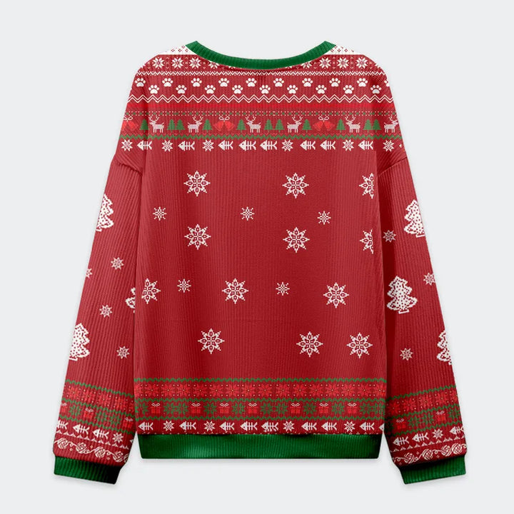Catbee Funny Christmas Ugly Sweatshirt