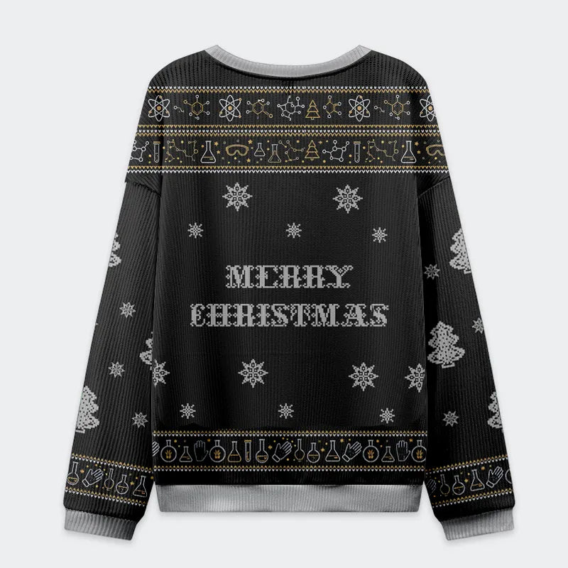 Funny Chemical Element Christmas Tree Christmas Ugly Sweatshirt