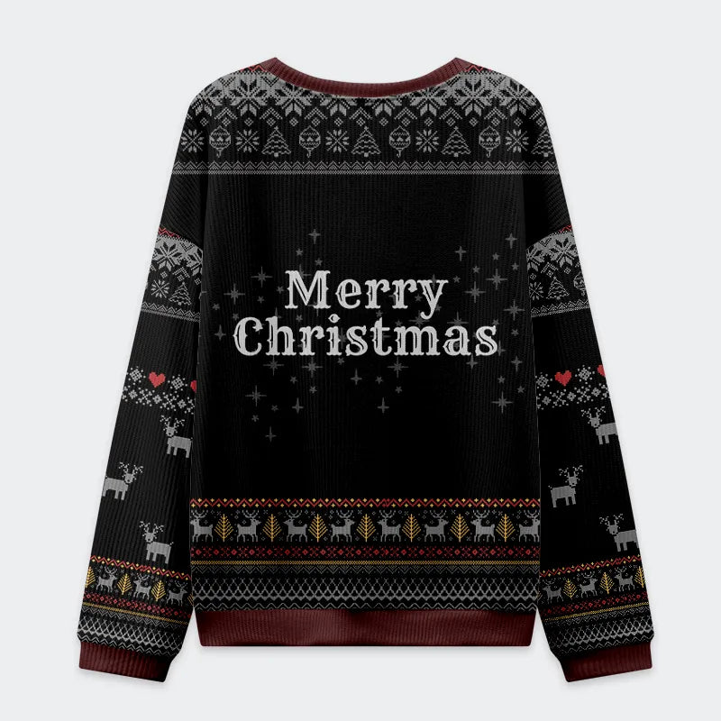 Goose Pulling Out Its Wool Christmas Ugly Sweatshirt