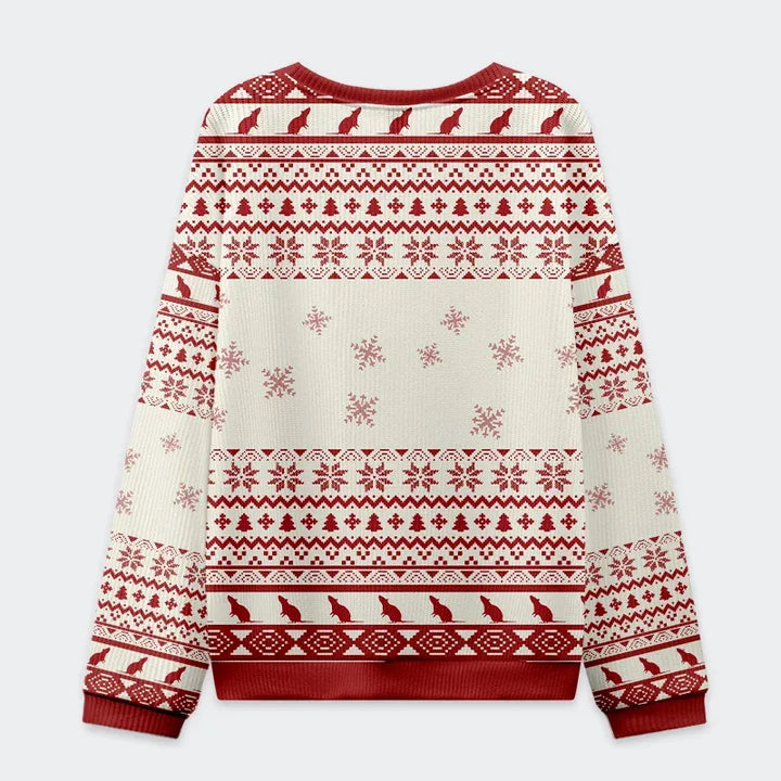 Japanese Knight And His King Christmas Ugly Sweatshirt