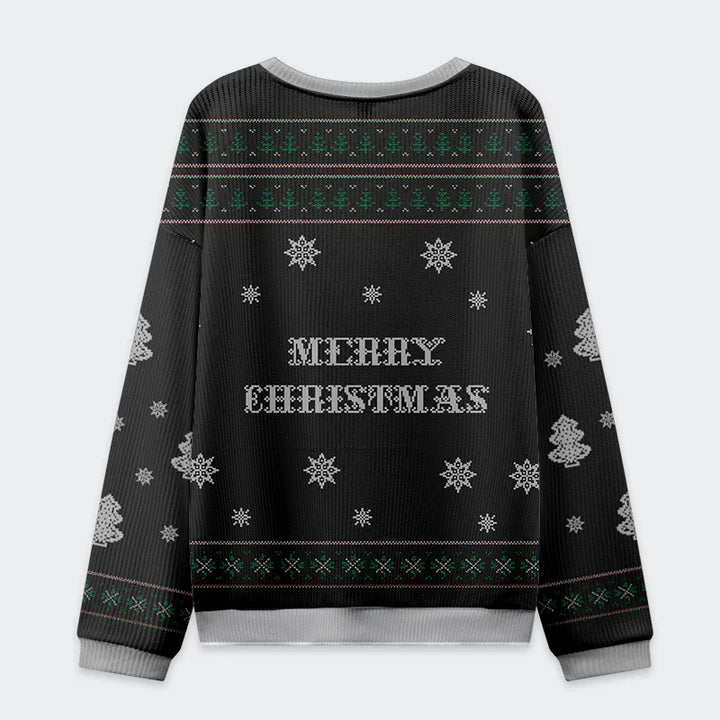 Dead Inside Festive Outside: Christmas Vibes Christmas Ugly Sweatshirt