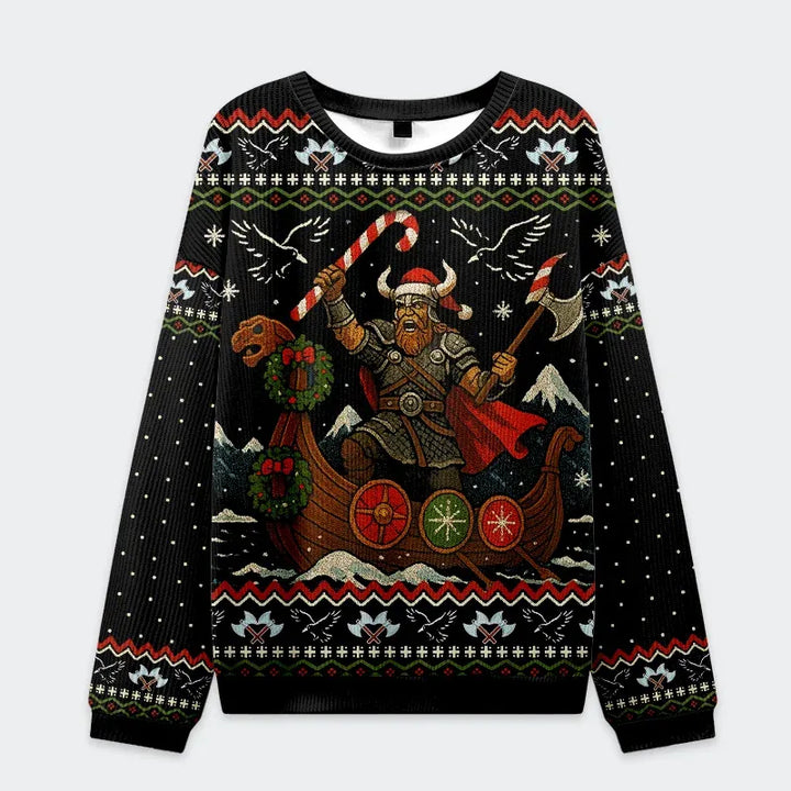Vikings Celebrate Christmas Ugly Sweatshirt
