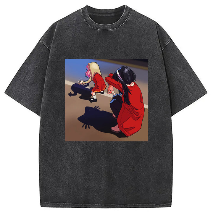 Partners Under The Night Sky Washed Crew Neck T-Shirt