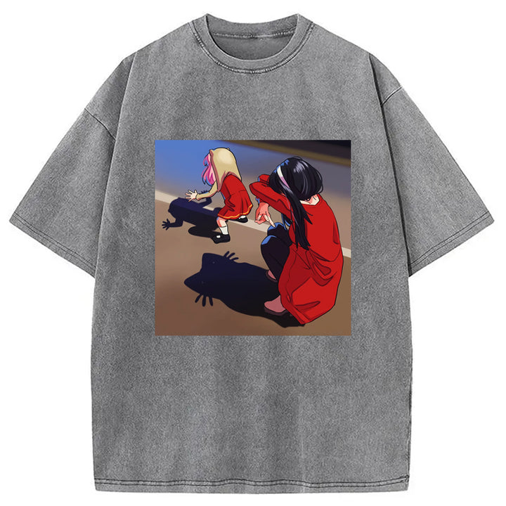 Partners Under The Night Sky Washed Crew Neck T-Shirt