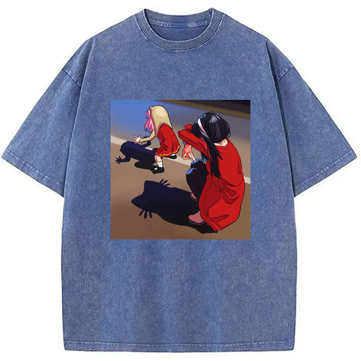 Partners Under The Night Sky Washed Crew Neck T-Shirt